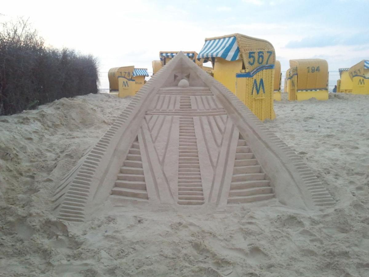 Haus Duenenglueck, Whg 11 Apartment Cuxhaven Luaran gambar