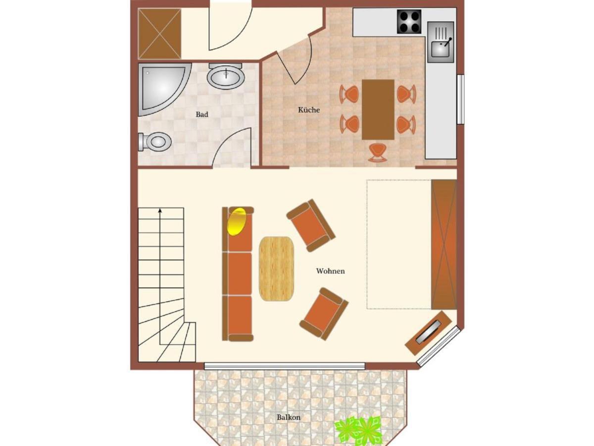 Haus Duenenglueck, Whg 11 Apartment Cuxhaven Luaran gambar